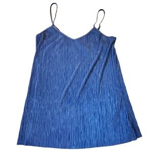 Victorias Secret Velvet Slip Dress Size XL GREY Velour